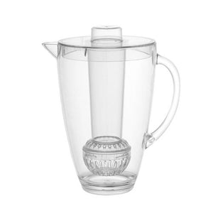 Lemon & Lime Crystal Pitcher With Ice Cube & Infuser 2.8L - ZOES Kitchen