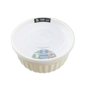United Living Lidded Salad Bowl 3L - Assorted