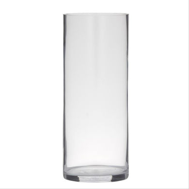 Amalfi Milla Vase Clear 12x12x30cm - ZOES Kitchen