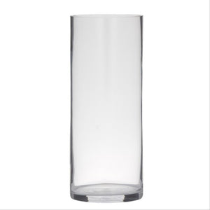 Amalfi Milla Vase Clear 12x12x30cm - ZOES Kitchen