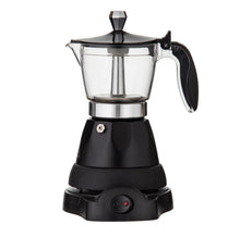 Load image into Gallery viewer, Leaf &amp; Bean Electric Espresso Maker - Black