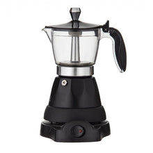 Load image into Gallery viewer, Leaf &amp; Bean Electric Espresso Maker - Black