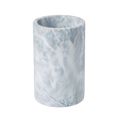 Davis & Waddell Nuvolo Marble Utensil Holder Grey - 12x12x19cm