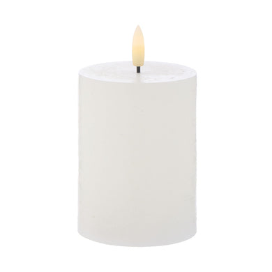 Amalfi Hughe LED Flickering Candle White - 10cm