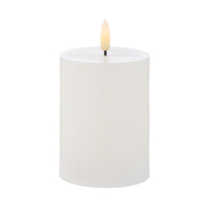 Amalfi Hughe LED Flickering Candle White - 10cm