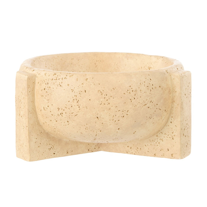 Amalfi Bijou Concrete Bowl - 20x20x10.5cm Natural