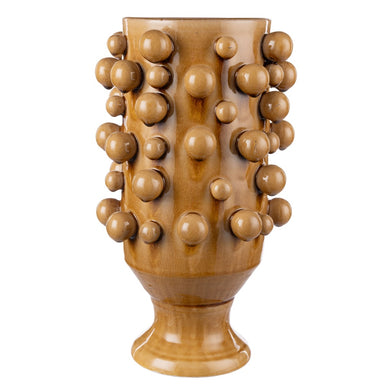 Amalfi Odin Vase Large 23x23x40cm - Mustard