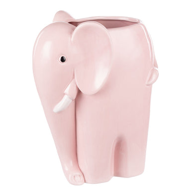Emporium Brynlee Elephant Vase 21.1x26.5cm - Pink