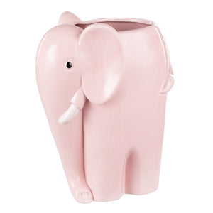 Emporium Brynlee Elephant Vase 21.1x26.5cm - Pink
