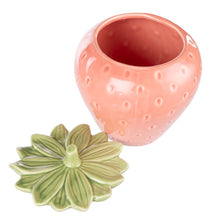 Load image into Gallery viewer, Emporium Anniston Strawberry Jar 13x15.3cm - Pink