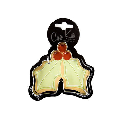 Coo Kie Cookie Cutter - Holly Leaf
