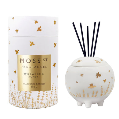 Moss St Fragrances - Fragrance Diffuser 350ml - Wildwood & Honey