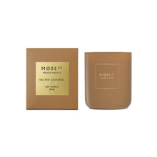 Load image into Gallery viewer, Moss St. Contemporary Salted Caramel - Large Soy Candle 300g