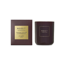 Load image into Gallery viewer, Moss St. Contemporary Vintage Leather &amp; Cedarwood - Large Soy Candle 300g
