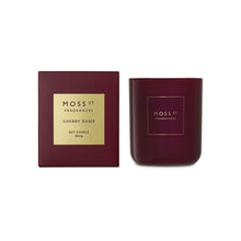 Load image into Gallery viewer, Moss St. Contemporary Cherry Bomb - Large Soy Candle 300g