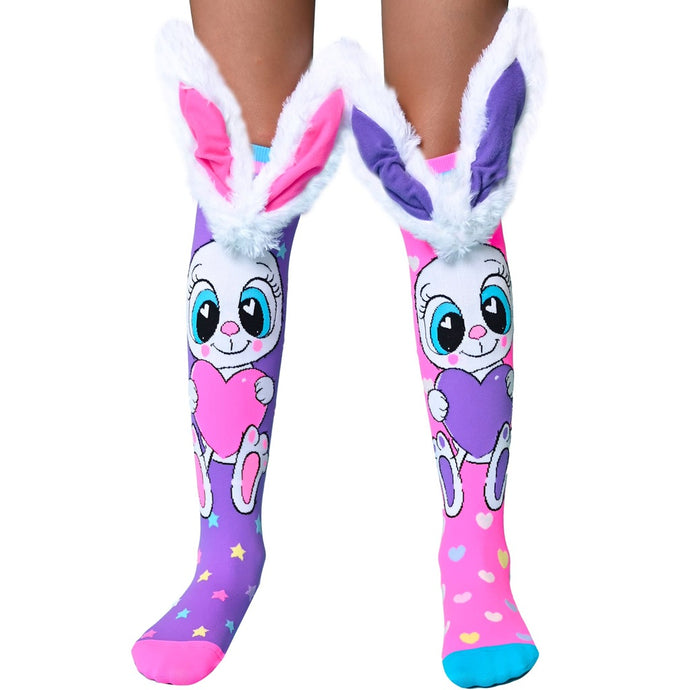 Madmia Funny Bunny Socks - Toddler Age 3 - 5