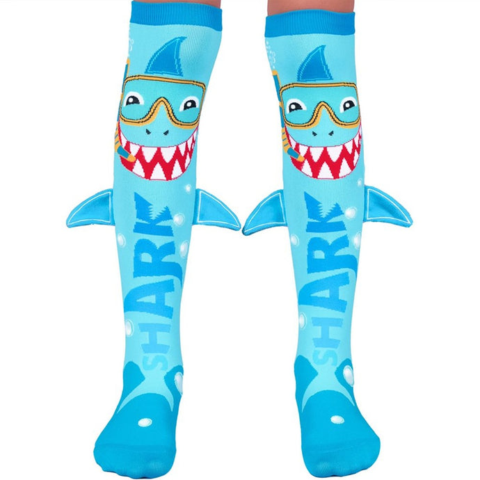 Madmia Shark Socks - Kids & Adults Age 6 - 99