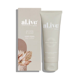 Al.Ive Hand Cream 80ml - Sea Cotton & Coconut - ZOES Kitchen