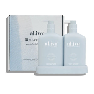 Al.Ive Hand Duo 2 x 500ml Bottles Limited Edition - Wilderlands Wash & Lotion Duo 