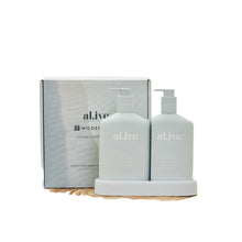 Load image into Gallery viewer, Al.Ive Hand Duo 2 x 500ml Bottles Limited Edition - Wilderlands Wash &amp; Lotion Duo 