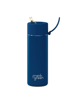 Frank Green Ceramic 20oz Straw Bottle - Deep Ocean
