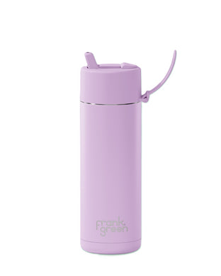 Frank Green Ceramic 20oz Bottle with Flip Straw Lid - Lilac Haze