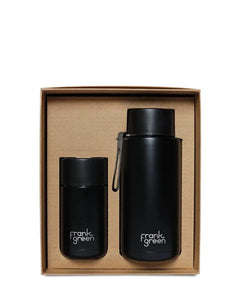 Frank Green Gift Set 12oz Cup + 34oz Bottle - Midnight - ZOES Kitchen