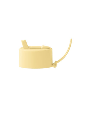 Frank Green Replacement Flip Straw Lid With Strap - Buttermilk