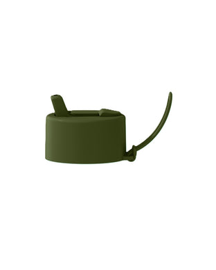 Frank Green Replacement Flip Straw Lid With Strap - Khaki