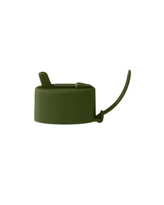 Frank Green Replacement Flip Straw Lid With Strap - Khaki
