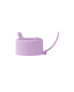 Frank Green Replacement Flip Straw Lid With Strap - Lilac Haze