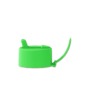 Frank Green Replacement Flip Straw Lid With Strap - Neon Green