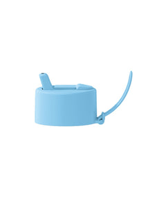 Frank Green Replacement Flip Straw Lid With Strap - Sky Blue