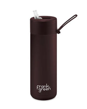 Load image into Gallery viewer, Frank Green Ceramic 20oz Straw Bottle - Chocolate 