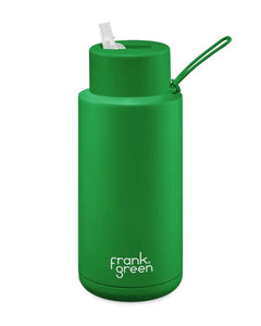Frank Green Ceramic 34oz Straw Bottle - Evergreen 