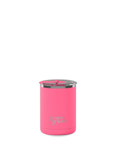 Frank Green Ceramic Coffee Cup Hinged Lid 12oz/355ml - Bubblegum Blast
