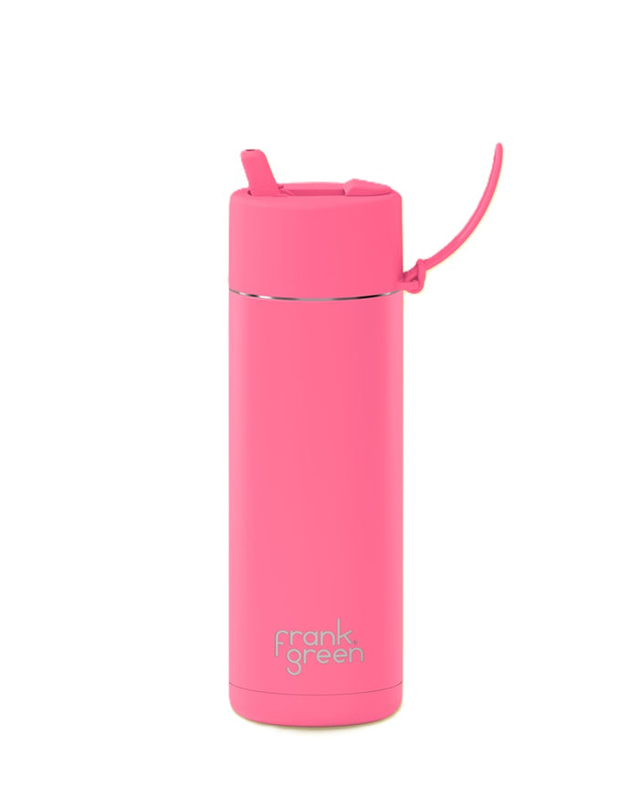 Frank Green Ceramic 20oz Straw Bottle - Bubblegum Blast
