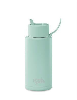 Frank Green Ceramic 34oz Straw Bottle - Peppermint