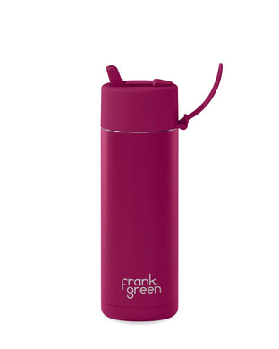 Frank Green Ceramic 20oz Straw Bottle - Berry