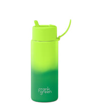 Load image into Gallery viewer, Frank Green Stainless Steel Single Wall 34oz Straw Bottle - Colour Change - Volt