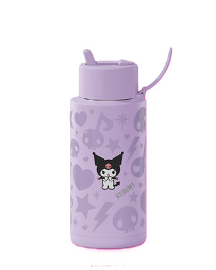 Frank Green 34oz SSC Reusable Bottle Kuromi with Flip Straw Lid