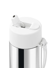 Load image into Gallery viewer, Frank Green Ceramic 20oz Straw Bottle - Limited Edition Silver with Flip Straw Lid Cloud