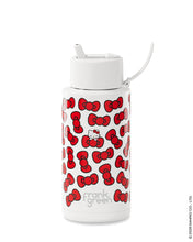 Load image into Gallery viewer, Frank Green Ceramic 34oz Bottle with Flip Straw Lid - Hello Kitty (Bow Edition)