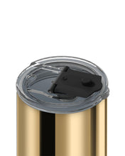 Load image into Gallery viewer, Frank Green Ceramic Coffee Cup Hinged Screw Lid 12oz/355ml - Limited Edition Gold with Midnight Hinge