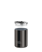 Load image into Gallery viewer, Frank Green Ceramic Coffee Cup Hinged Screw Lid 12oz/355ml - Shadow Chrome