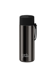 Load image into Gallery viewer, Frank Green Ceramic 20oz Straw Bottle with Flip Straw Lid - Shadow Chrome