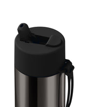 Load image into Gallery viewer, Frank Green Ceramic 20oz Straw Bottle with Flip Straw Lid - Shadow Chrome