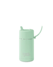 Load image into Gallery viewer, Frank Green Ceramic 12oz Bottle with Flip Straw Lid - Mint Gelato