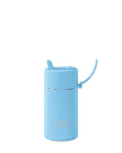 Load image into Gallery viewer, Frank Green Ceramic 12oz Bottle with Flip Straw Lid - Sky Blue