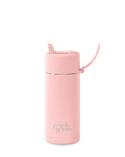 Load image into Gallery viewer, Frank Green Ceramic 16oz Bottle with Flip Straw Lid - Blushed